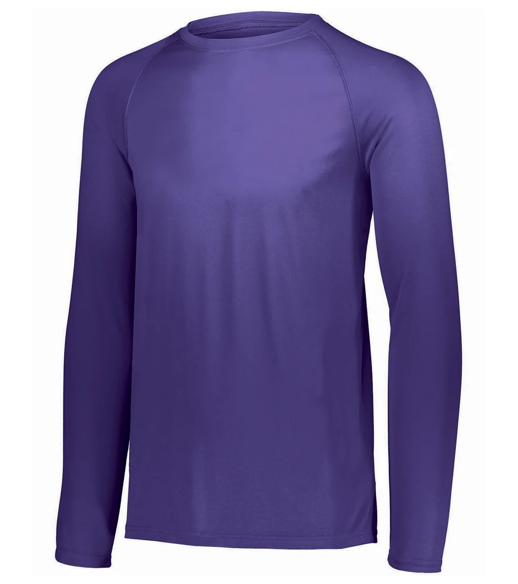 Augusta Sportswear Youth Attain Wicking Long Sleeve Rash Guard - Image 28