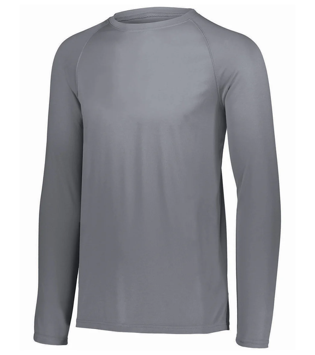 Augusta Sportswear Youth Attain Wicking Long Sleeve Rash Guard - Image 7