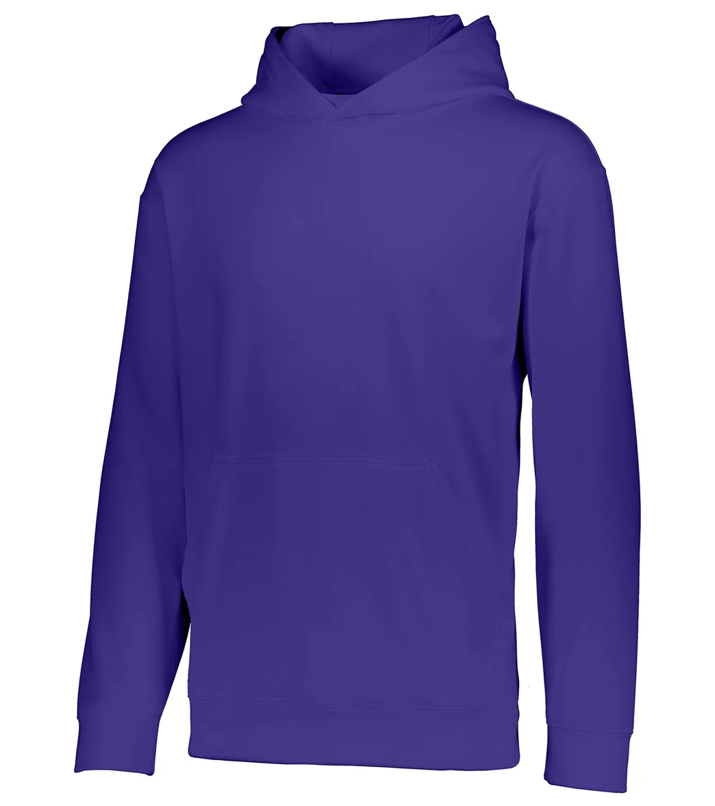 Augusta Sportswear Youth Wicking Fleece Hoodie - Image 48