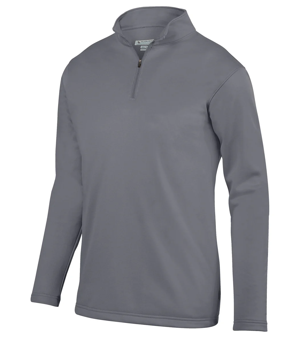 Augusta Sportswear Youth Wicking Fleece Quarter-Zip Pullover - Image 21