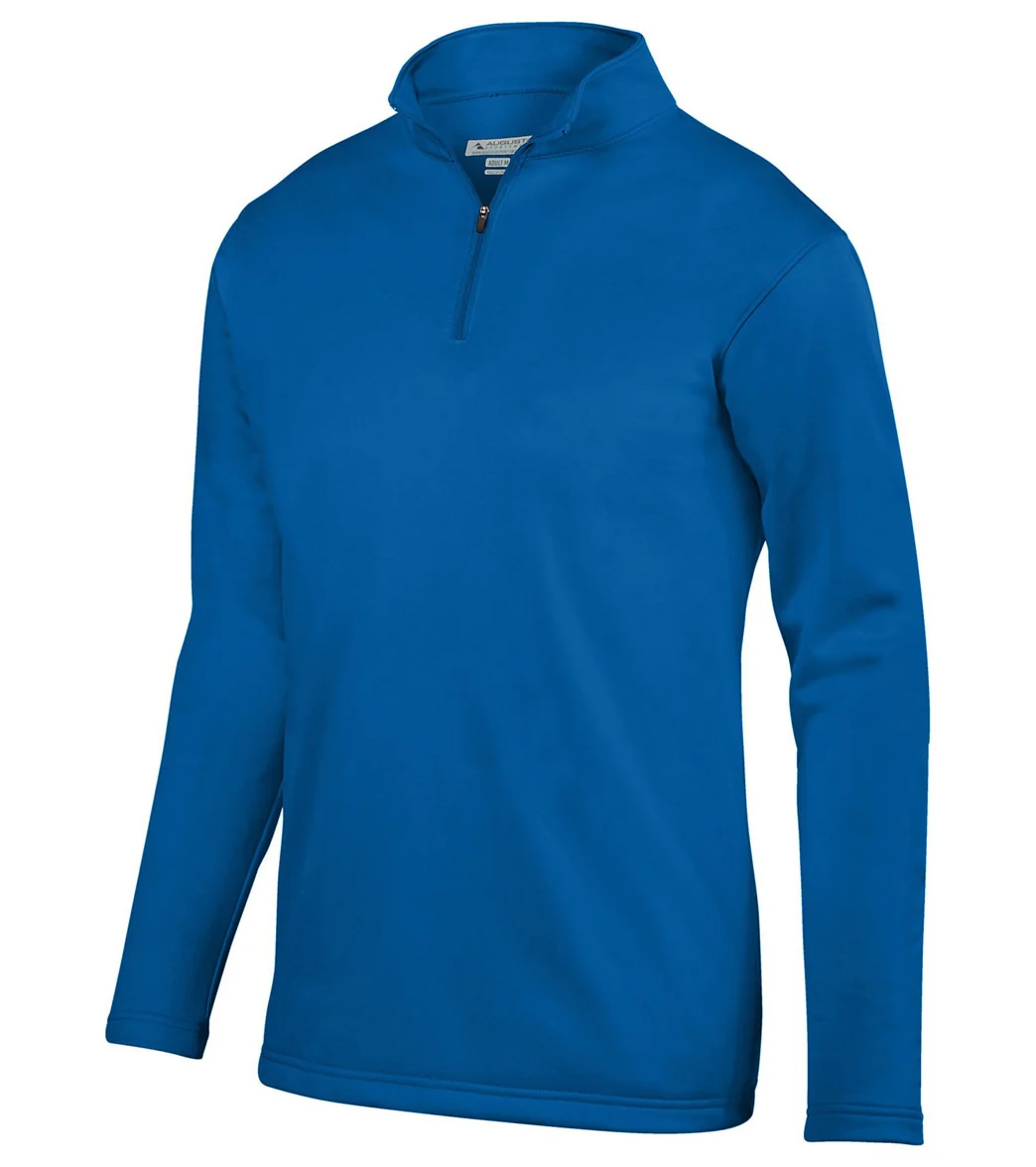 Augusta Sportswear Youth Wicking Fleece Quarter-Zip Pullover - Image 40