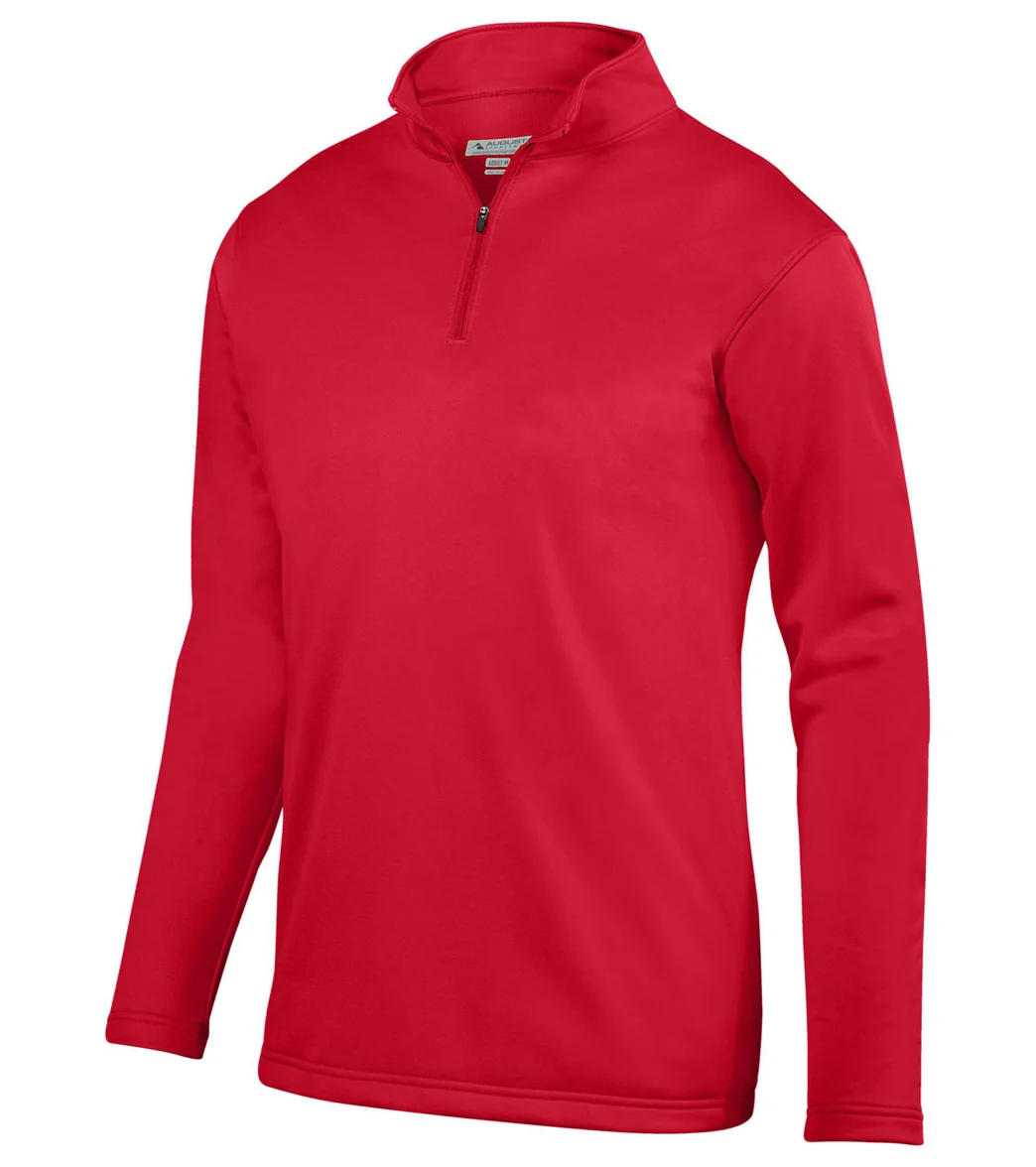 Augusta Sportswear Youth Wicking Fleece Quarter-Zip Pullover - Image 55