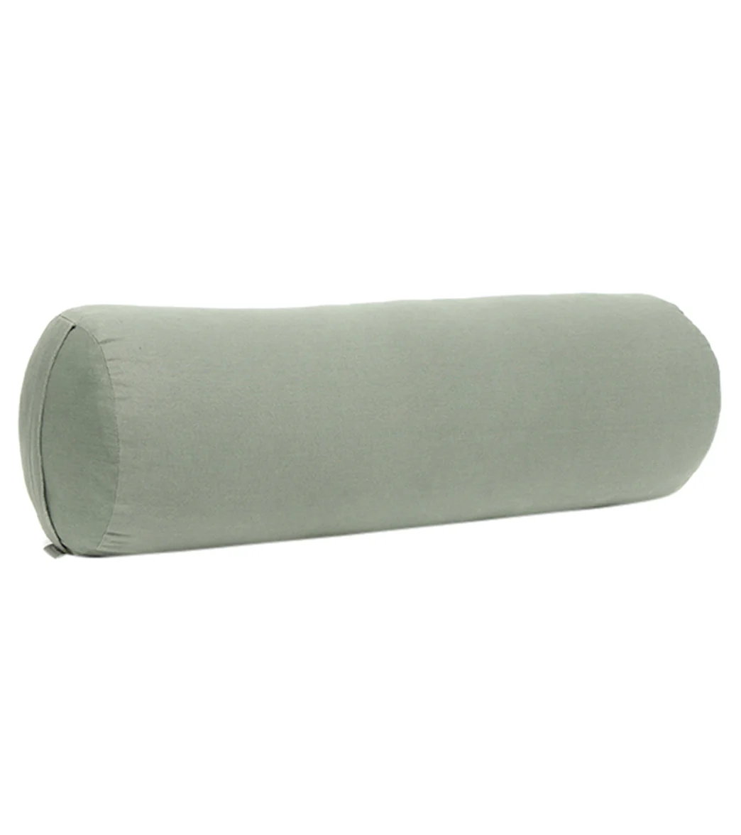B, Halfmoon Essential Cotton Cylindrical Bolster - Image 4