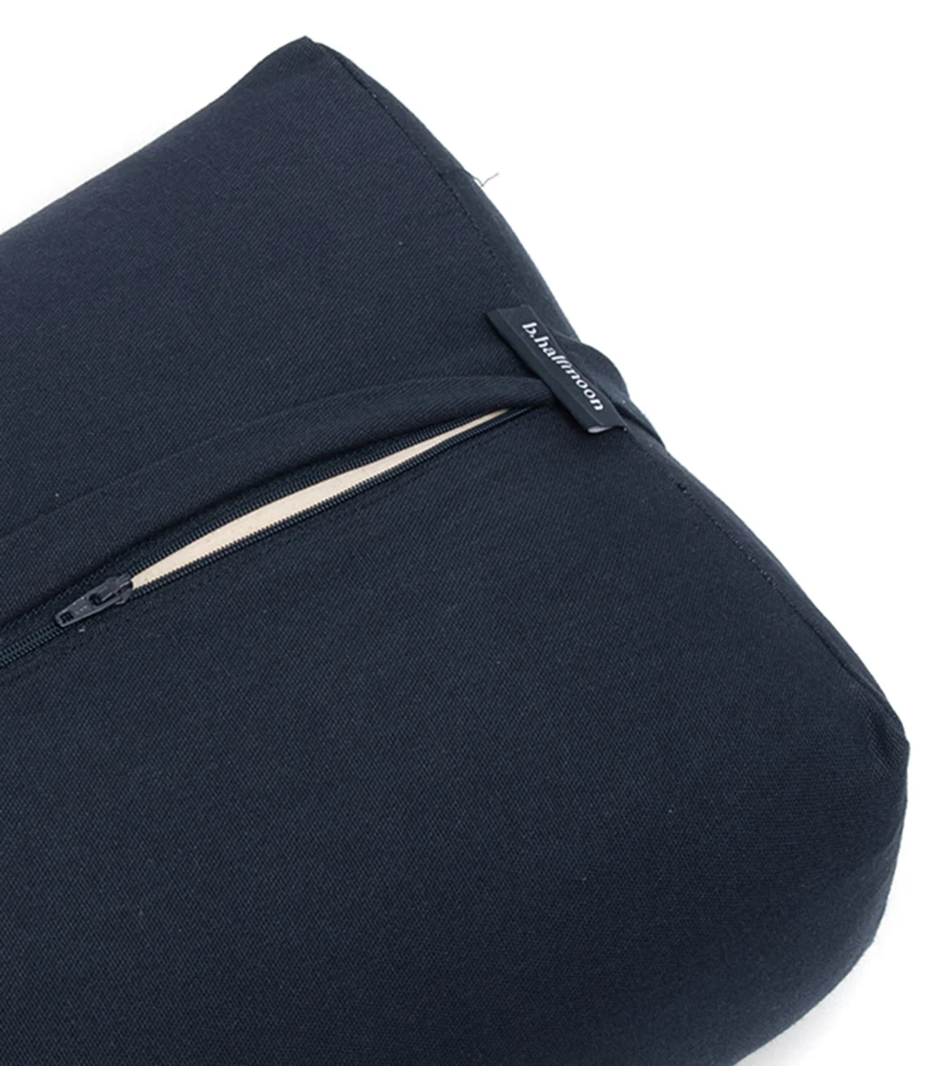 B, Halfmoon Essential Cotton Rectangular Bolster - Image 2