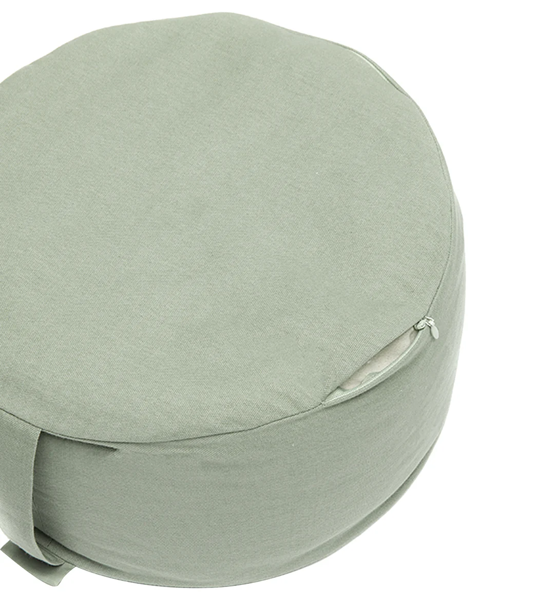 B, Halfmoon Mod Cotton Meditation Cushion - Image 2