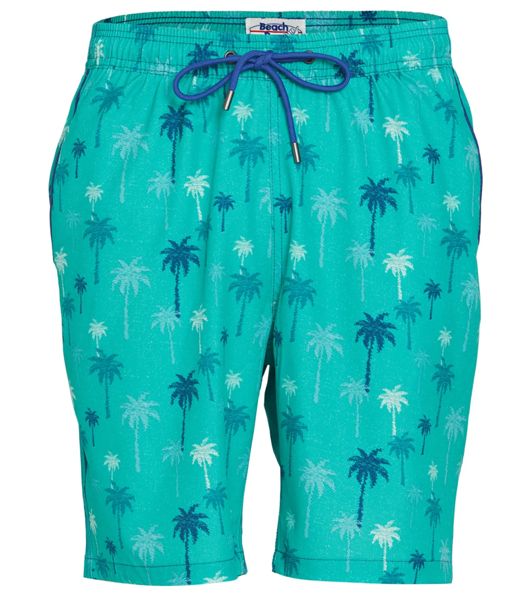 Beach Bros Men's Palm Tree Swim Trunks - Image 9
