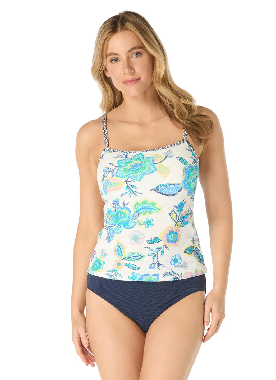 Beach House Women's Diamond Meadows Pique Underwire Lexi Tankini Top - Image 2
