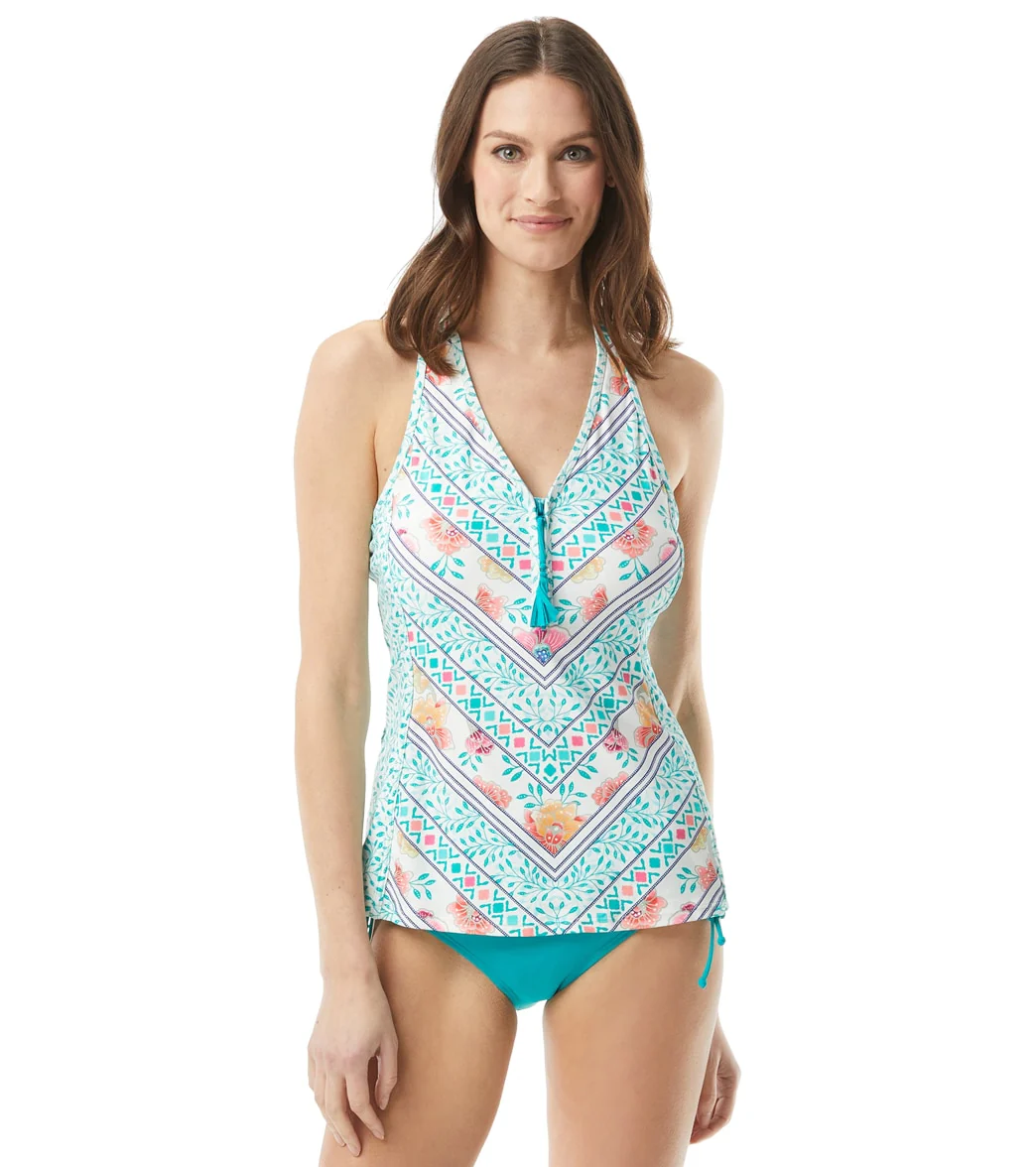Beach House Women's On The Vine Erinna Racerback Tankini Top - Image 6