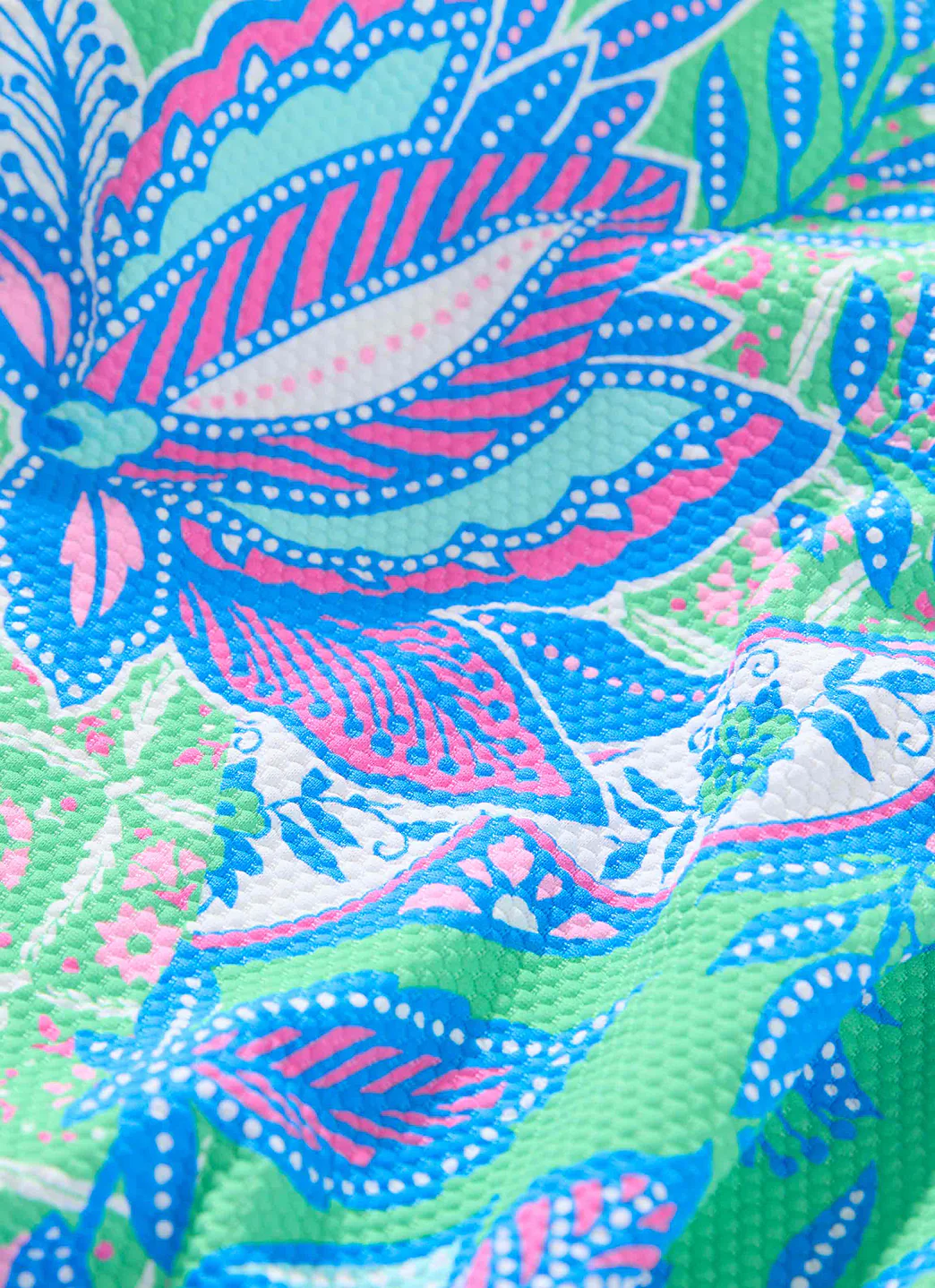 Beach House Women's Plus Size Estate Mosaic Pique Sarah Blouson Tankini Top - Image 7