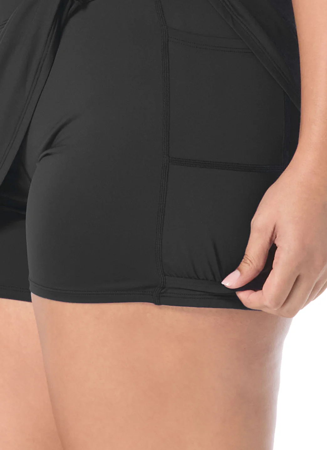 Beach House Women's Plus Size Paloma Beach Solids Aida Swim Skirt - Image 6