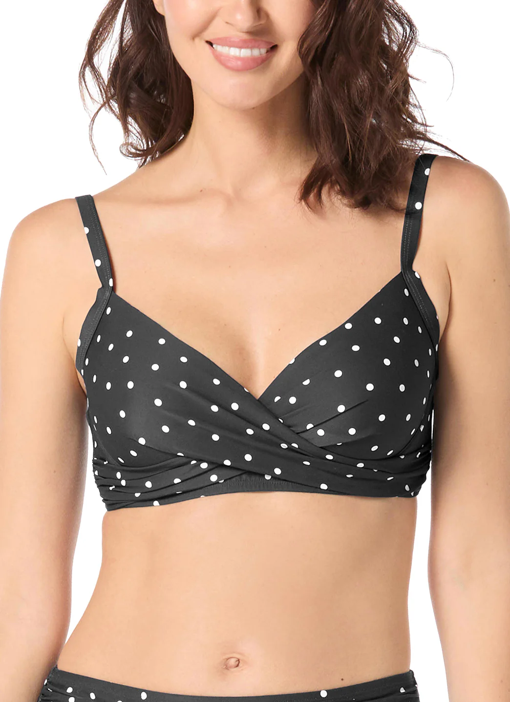 Beach House Women's Sailor Dot Christa Wrap Bikini Top - Image 6