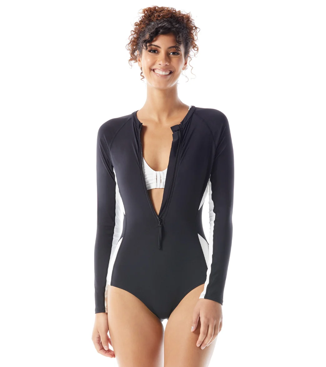 Beach House Women's Sunblock Color Block Sculp Two Piece Swimsuit - Image 7