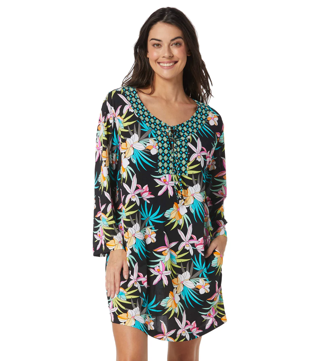 Beach House Women's Tropic Bloom Faye Caftan - Image 6