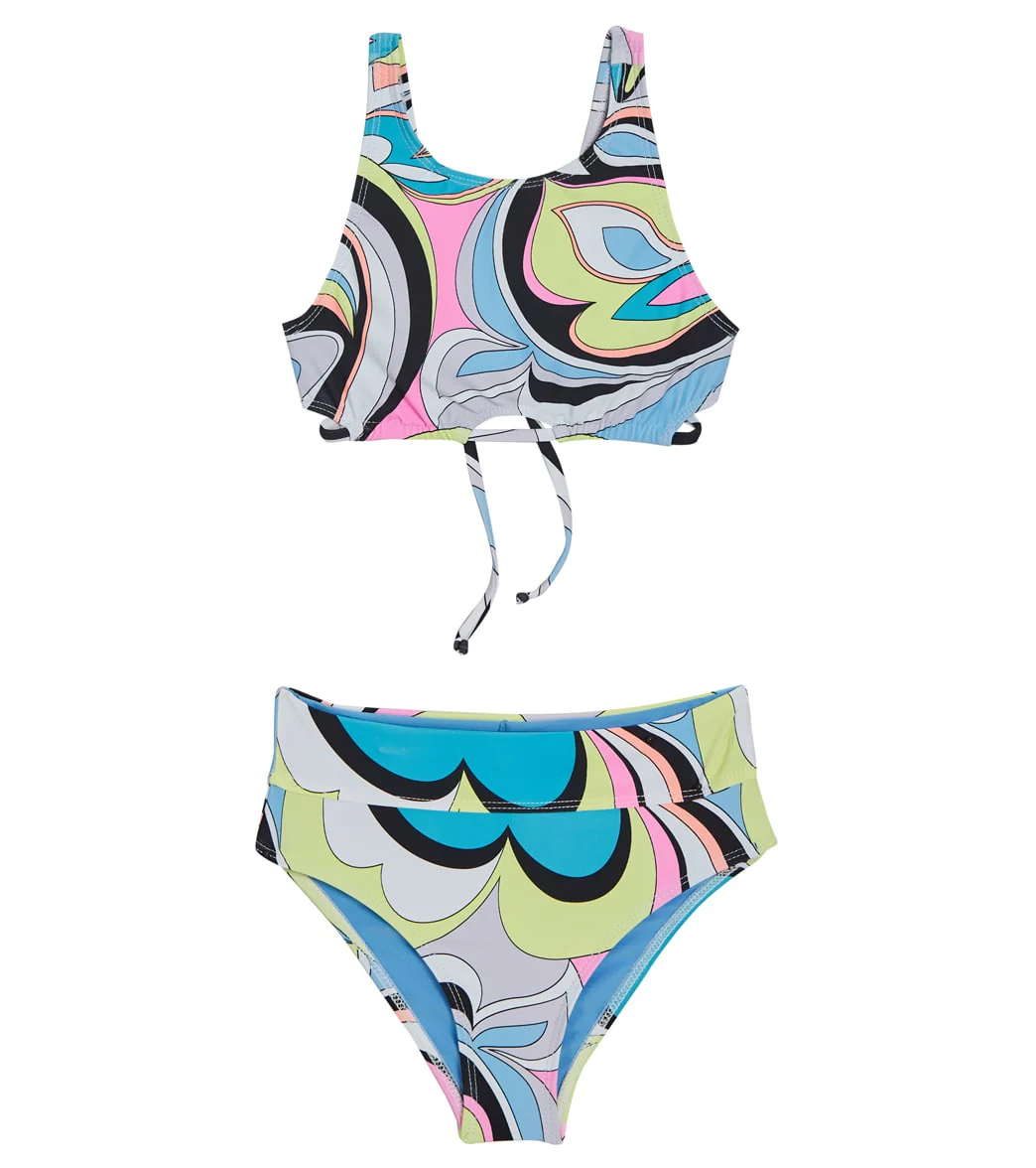 Beach Lingo Girls' Love Shack Two Piece Bikini Set (Big Kid) - Image 5