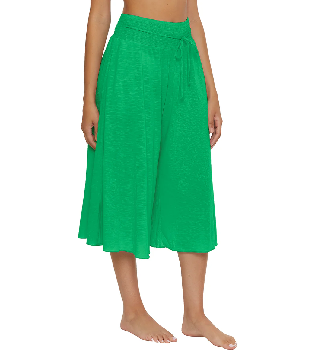 Becca Swim Women's Breezy Basics Gaucho Cover Up Pants - Image 2