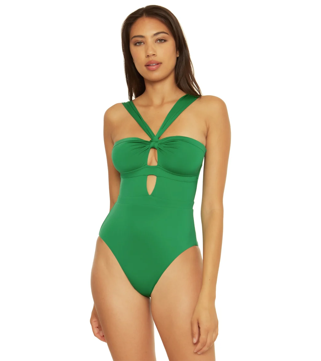 Becca Swim Women's Colorcode Bandeau One Piece Swimsuit - Image 7