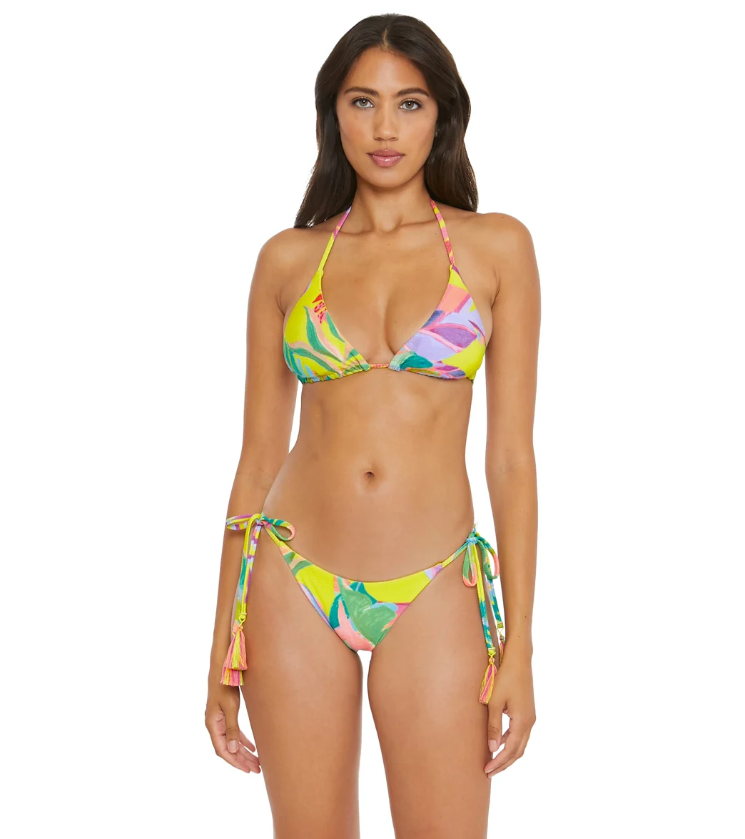 Becca Swim Women's Costa Bella Demi Reversible Tie Side Bikini Bottom - Image 3