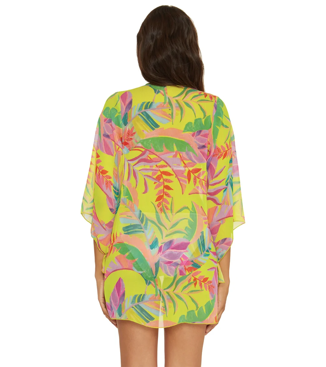 Becca Swim Women's Costa Bella Sheer Chiffon Cover Up Tunic - Image 2