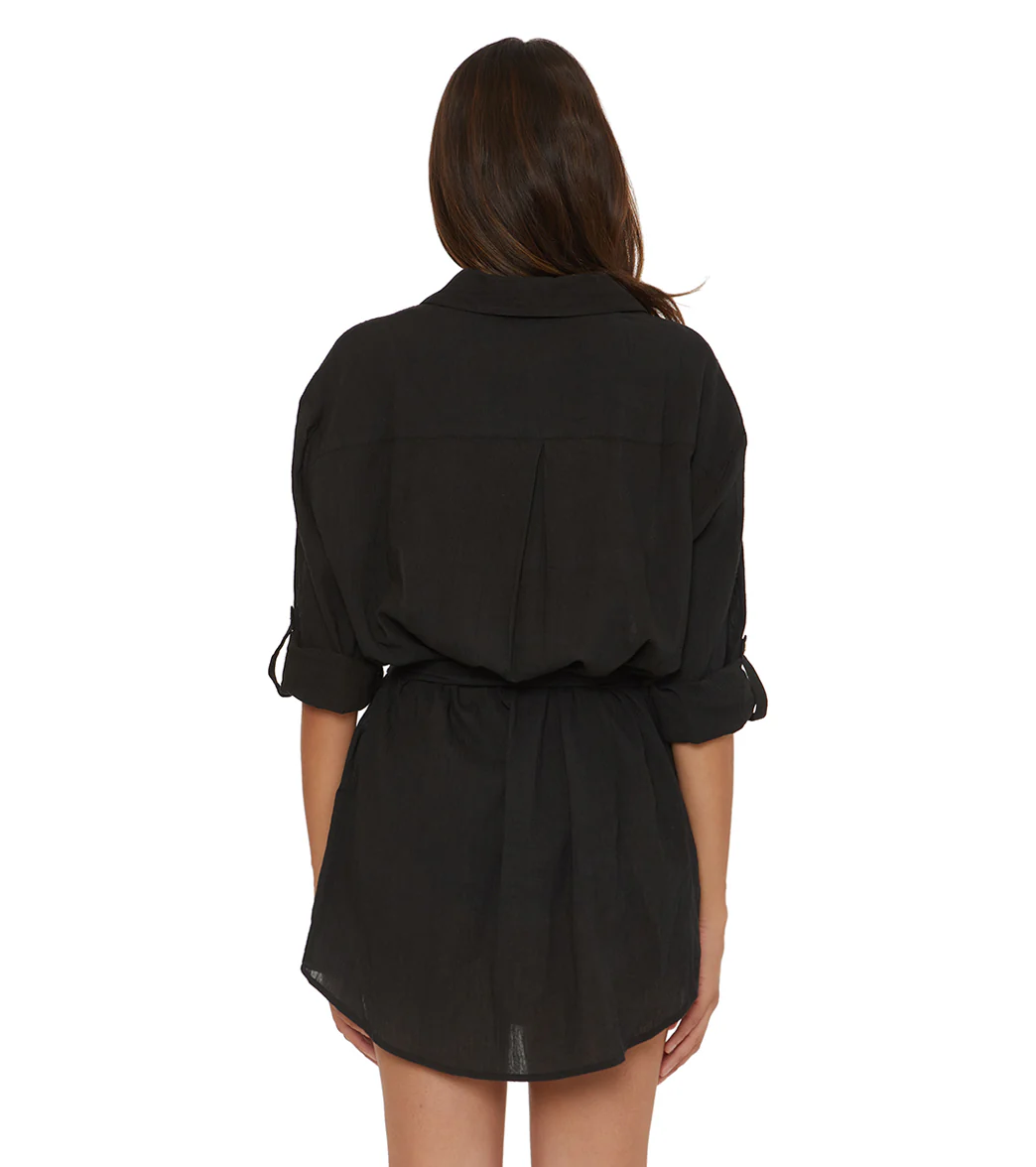 Becca Swim Women's Gauzy Shirt Dress Cover Up - Image 10
