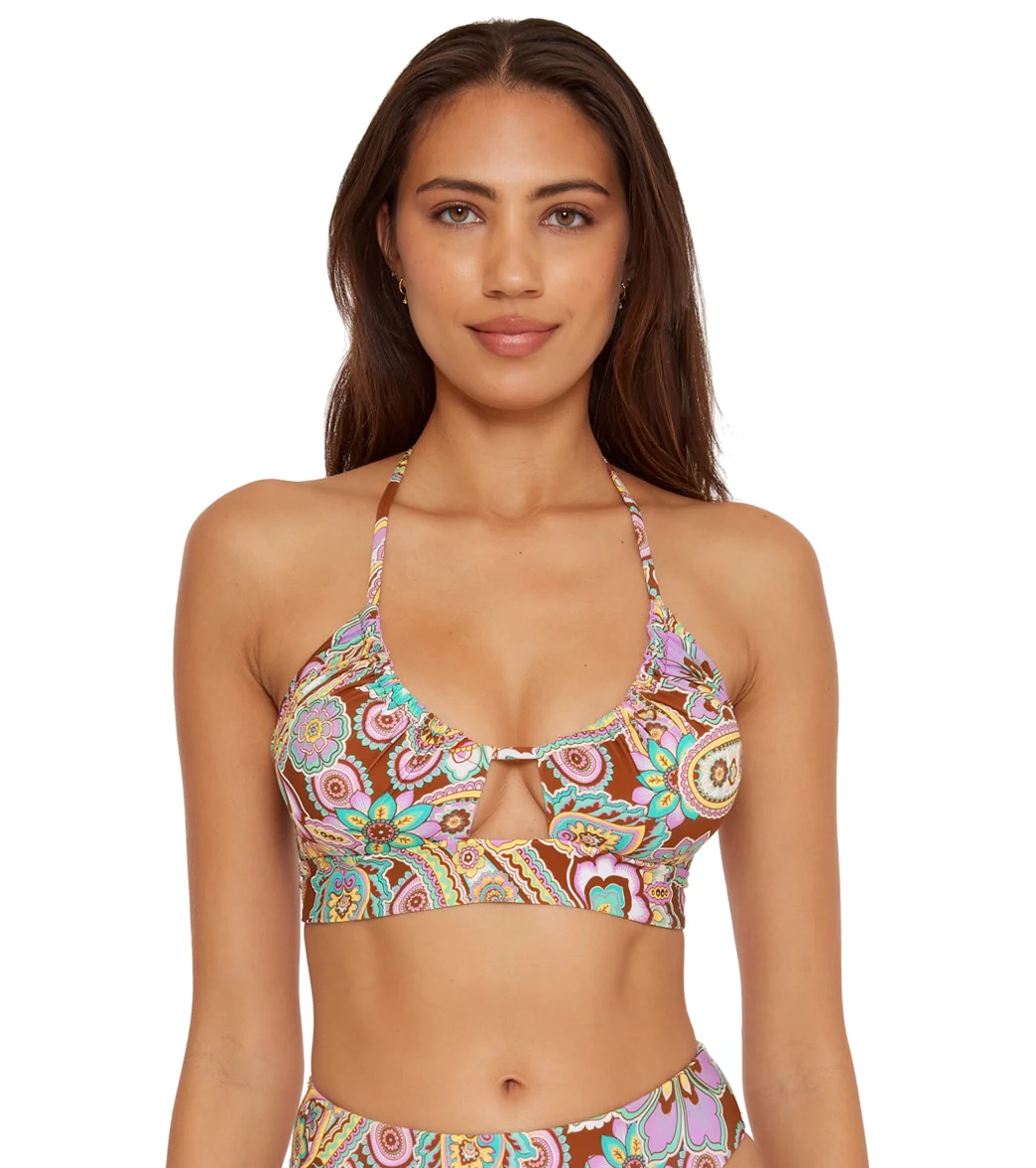 Becca Swim Women's Groovy Halter Bikini Top (D Cup) - Image 12
