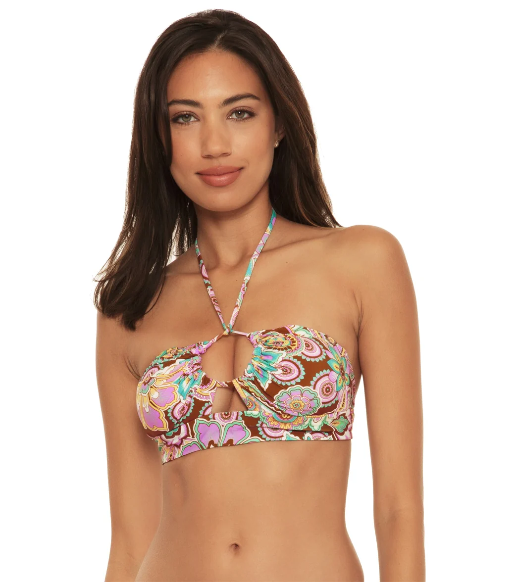 Becca Swim Women's Groovy Halter Bikini Top (D Cup) - Image 6