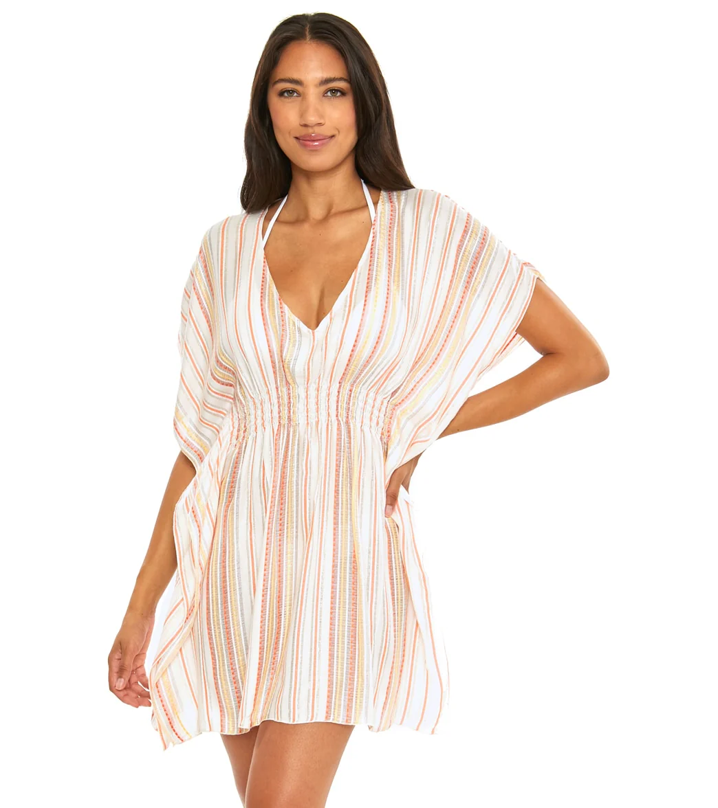 Becca Swim Women's Radiance Pull Over Woven Tunic Cover Up - Image 4