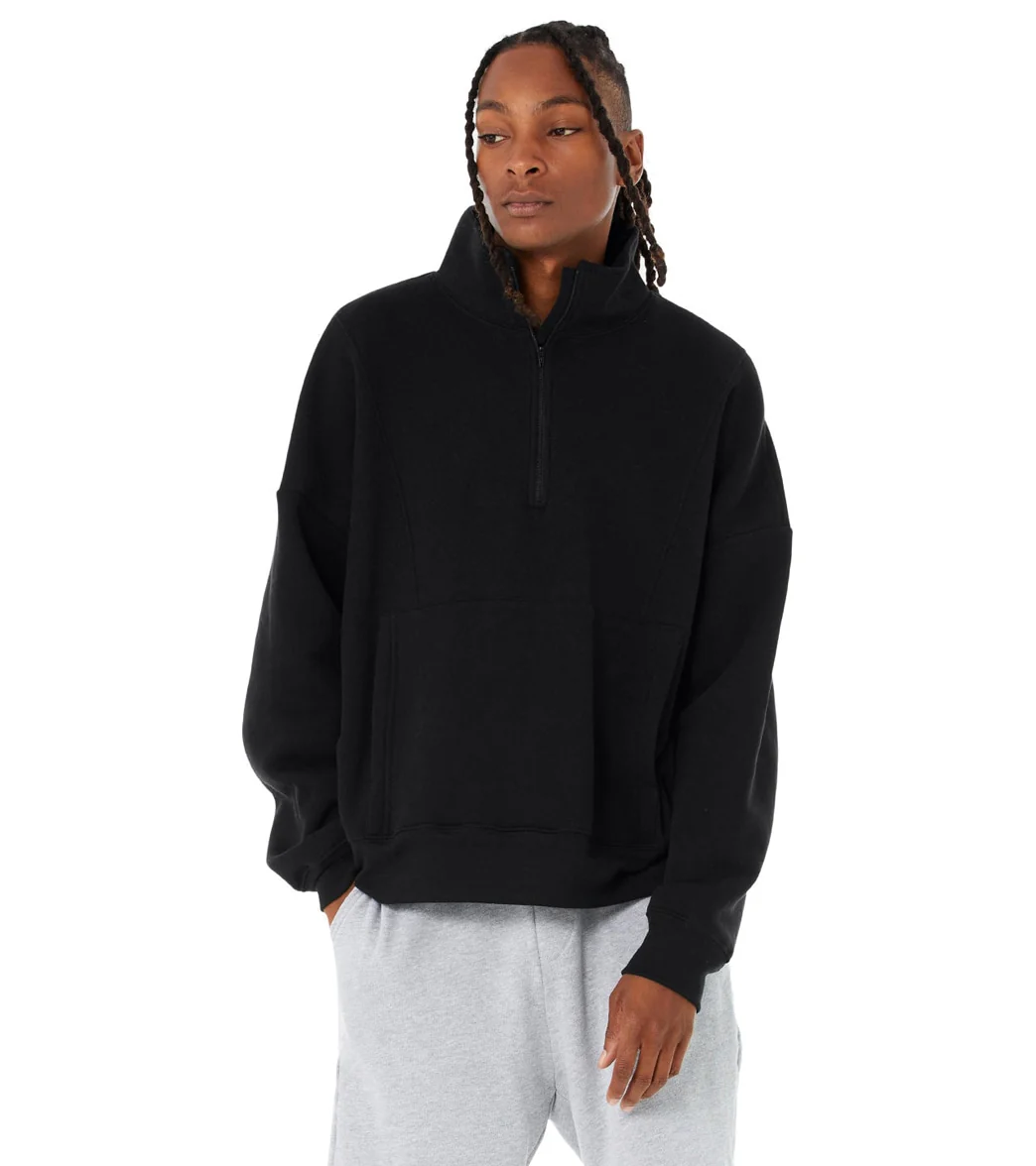 Bella + Canvas 1/2 Zip Sweatshirt - Image 6