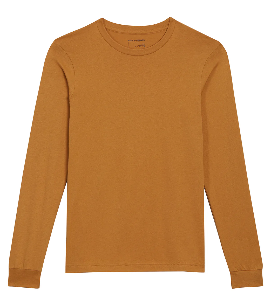 Bella + Canvas Sueded Airlume Long Sleeve Tee - Image 19