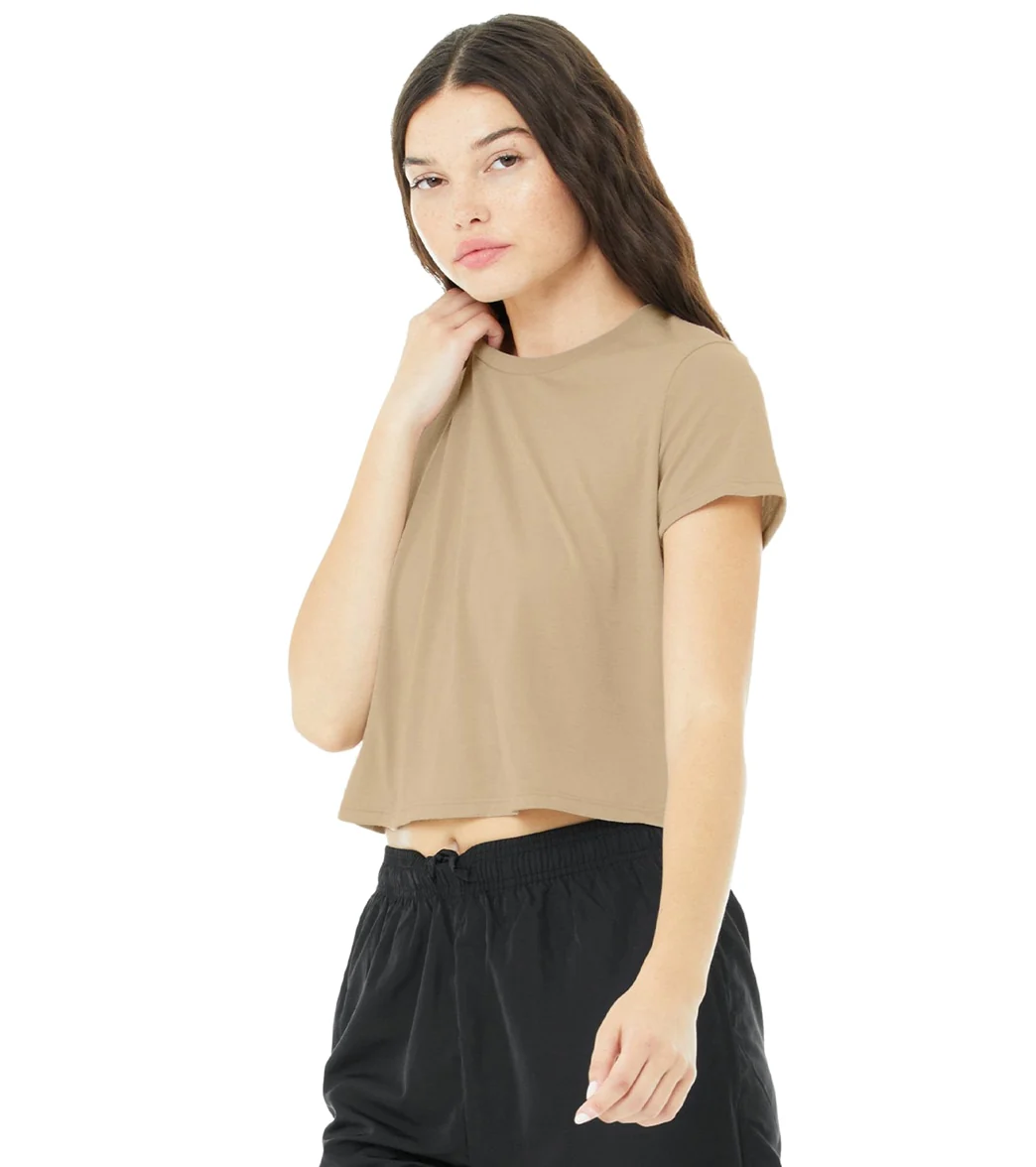 Bella + Canvas The Crop Tee - Image 2
