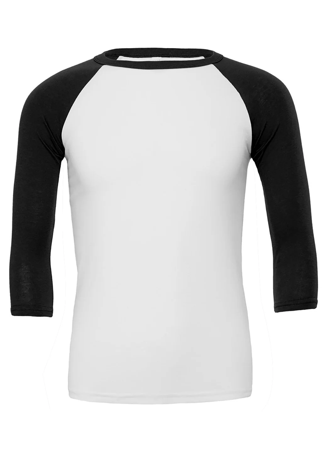 Bella + Canvas Unisex 3/4-Sleeve Baseball T-Shirt - Image 58