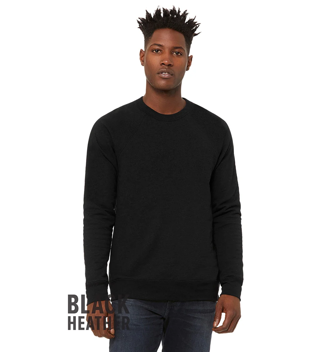 Bella + Canvas Unisex Sponge Fleece Crew Neck Sweatshirt - Image 117