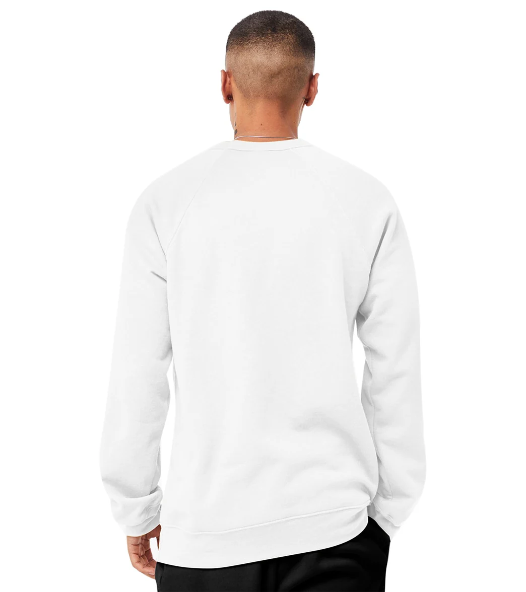 Bella + Canvas Unisex Sponge Fleece Crew Neck Sweatshirt - Image 3