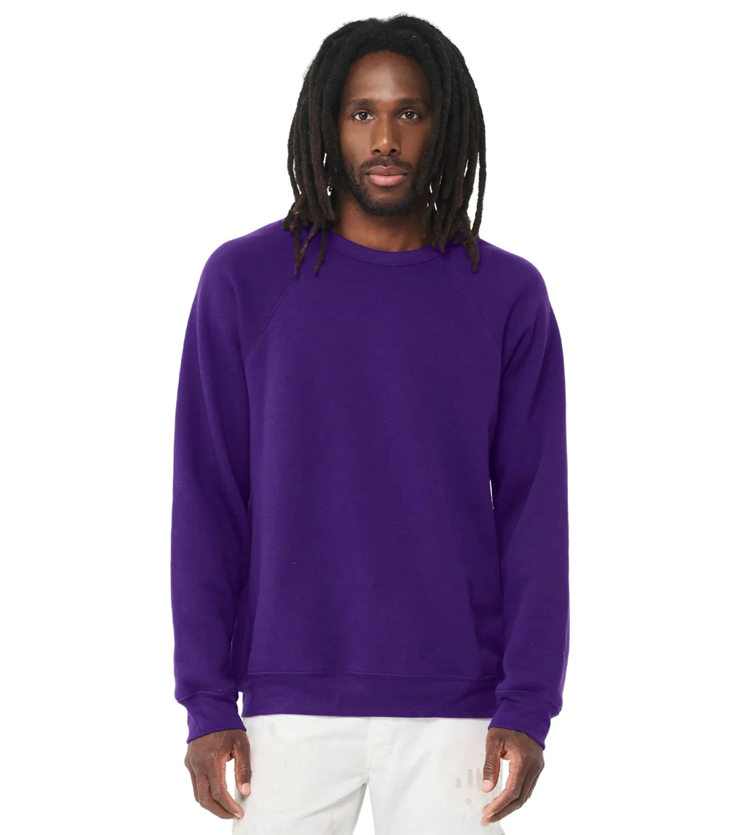 Bella + Canvas Unisex Sponge Fleece Crew Neck Sweatshirt - Image 49