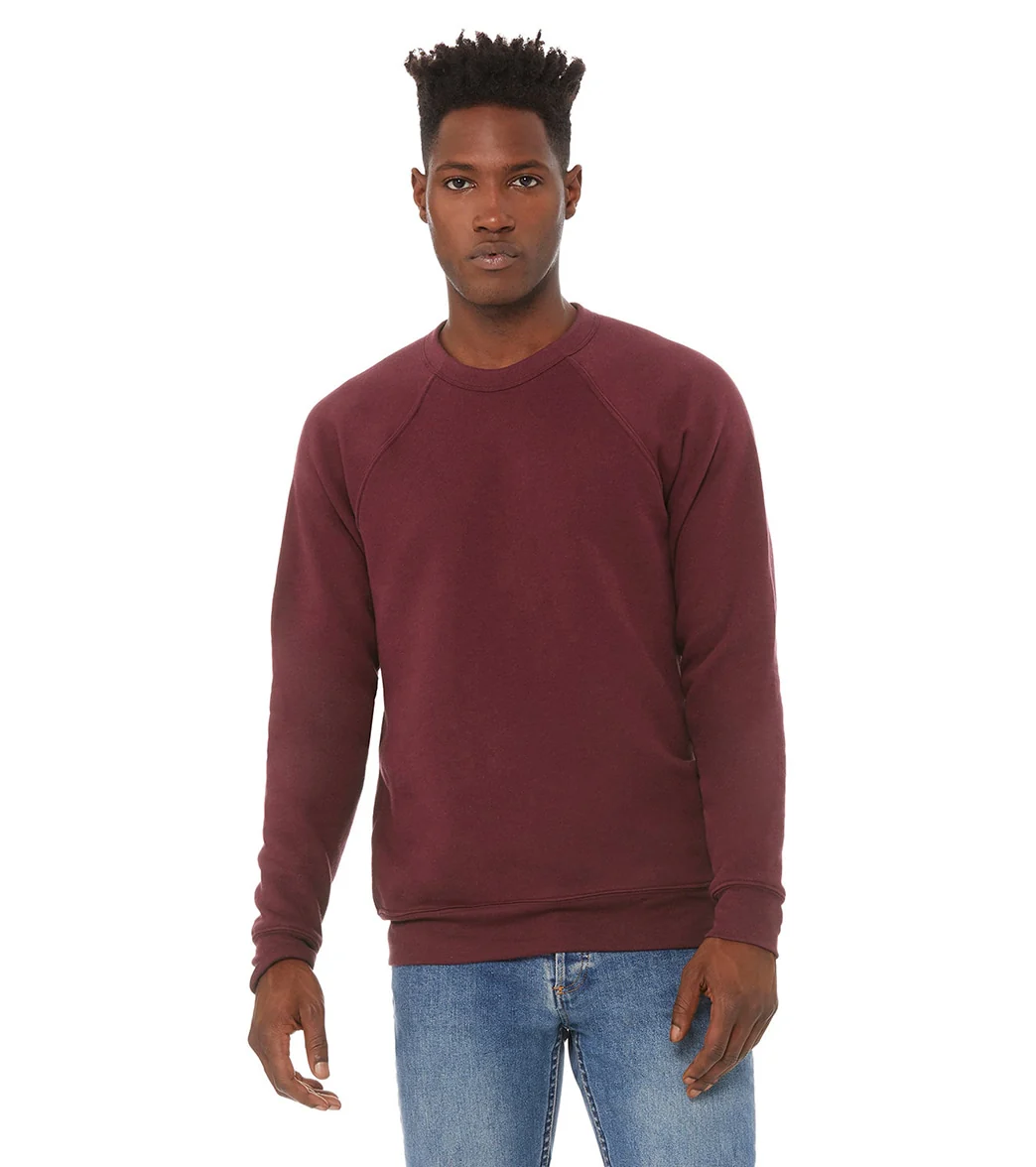 Bella + Canvas Unisex Sponge Fleece Crew Neck Sweatshirt - Image 81