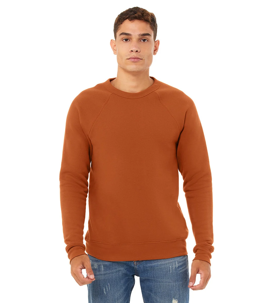 Bella + Canvas Unisex Sponge Fleece Crew Neck Sweatshirt - Image 84