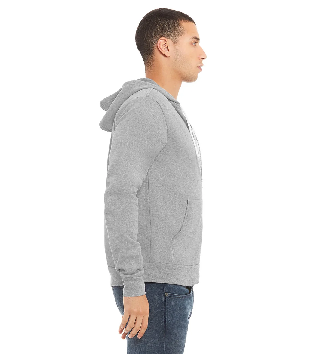 Bella + Canvas Unisex Sponge Fleece Full-Zip Hooded Sweatshirt - Image 104
