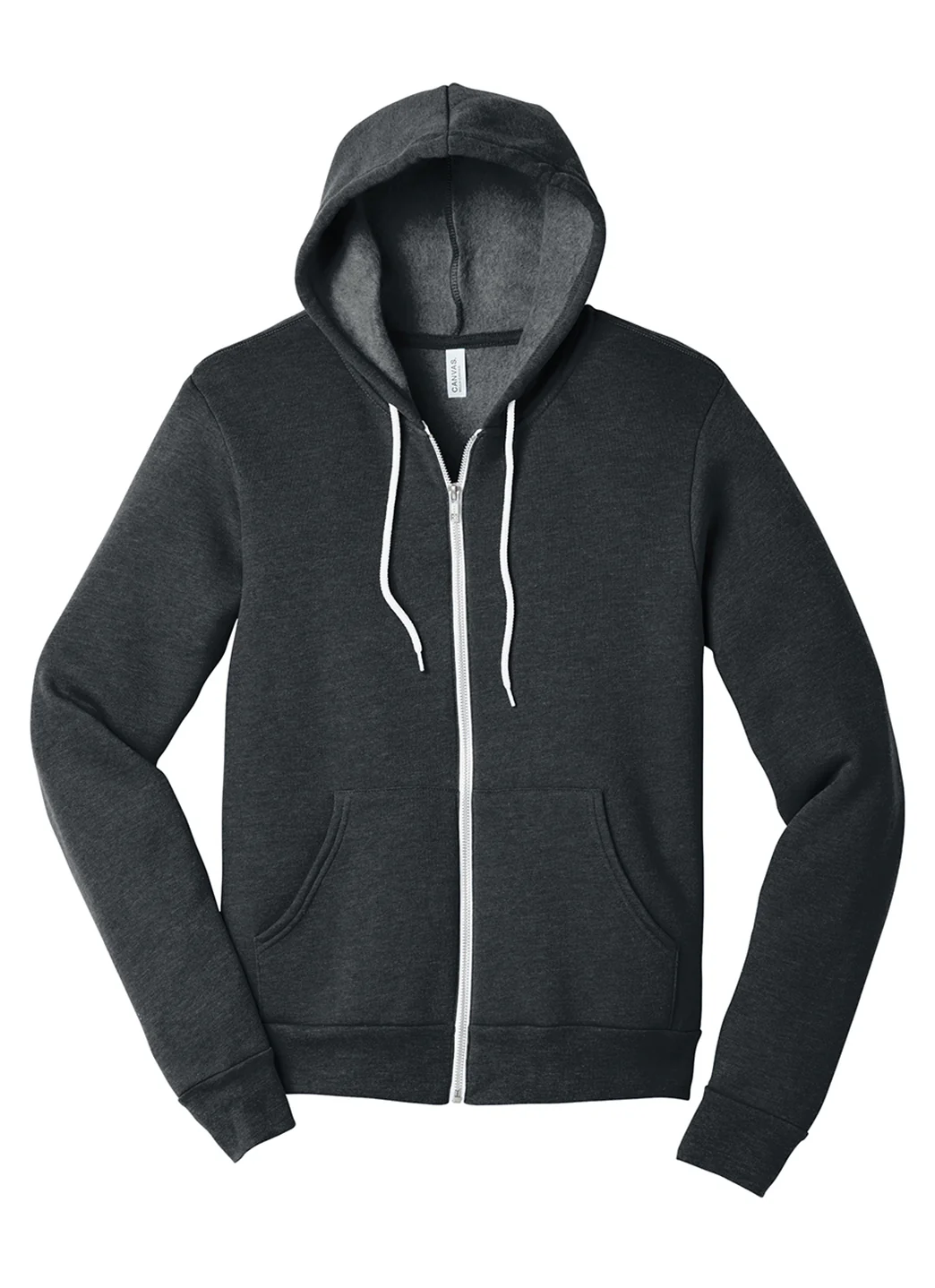 Bella + Canvas Unisex Sponge Fleece Full-Zip Hooded Sweatshirt - Image 11