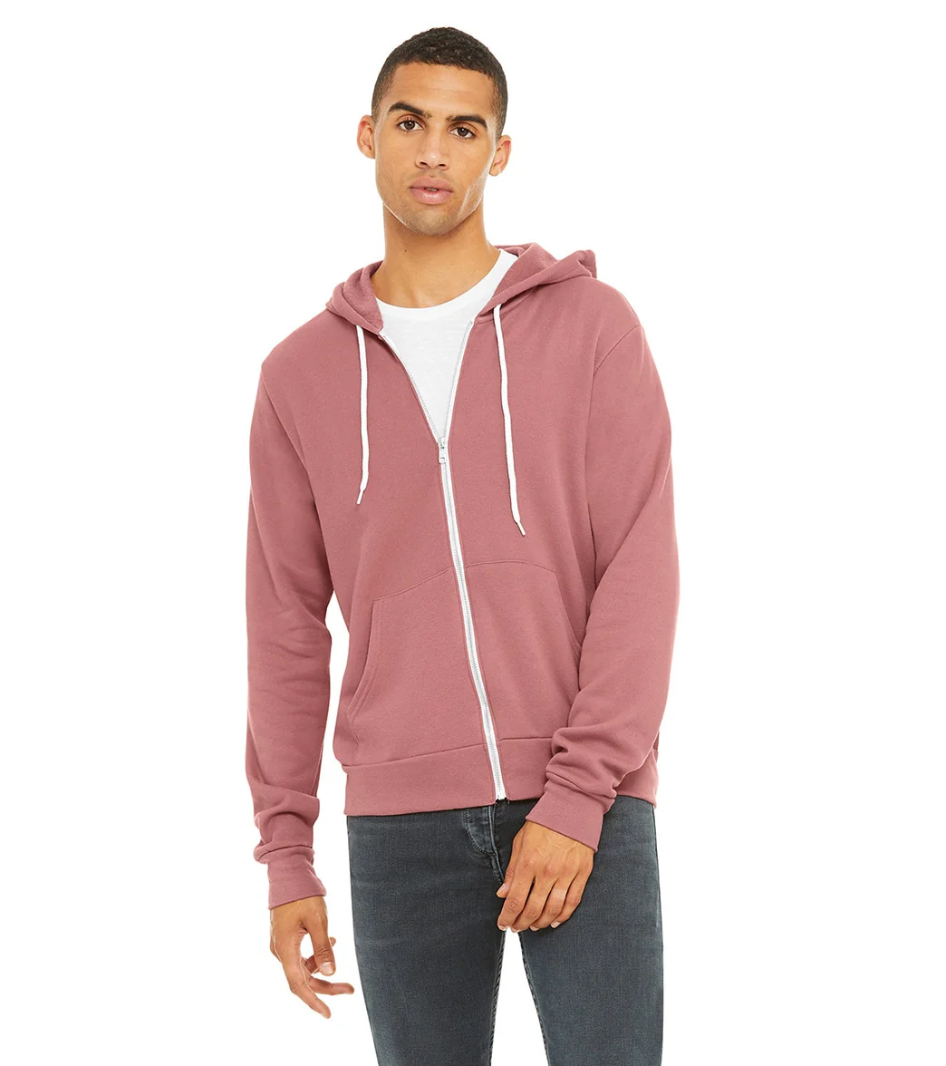 Bella + Canvas Unisex Sponge Fleece Full-Zip Hooded Sweatshirt - Image 139