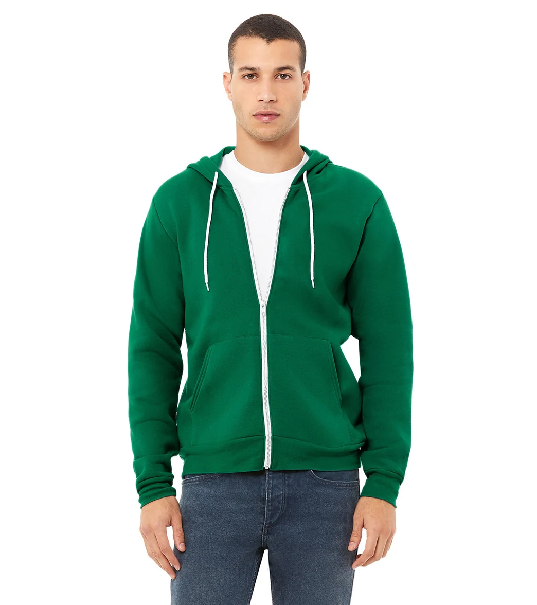 Bella + Canvas Unisex Sponge Fleece Full-Zip Hooded Sweatshirt - Image 157