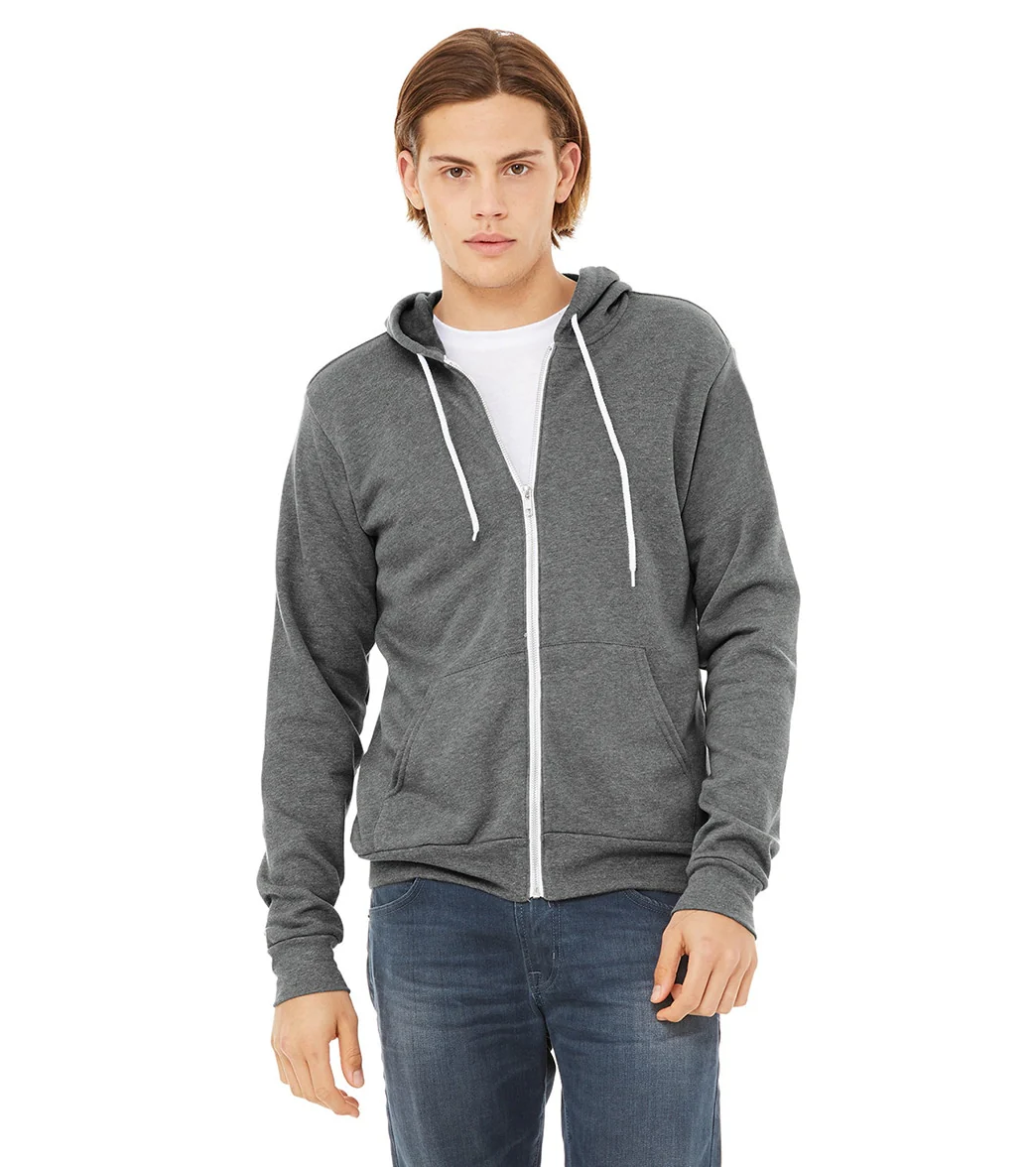 Bella + Canvas Unisex Sponge Fleece Full-Zip Hooded Sweatshirt - Image 23