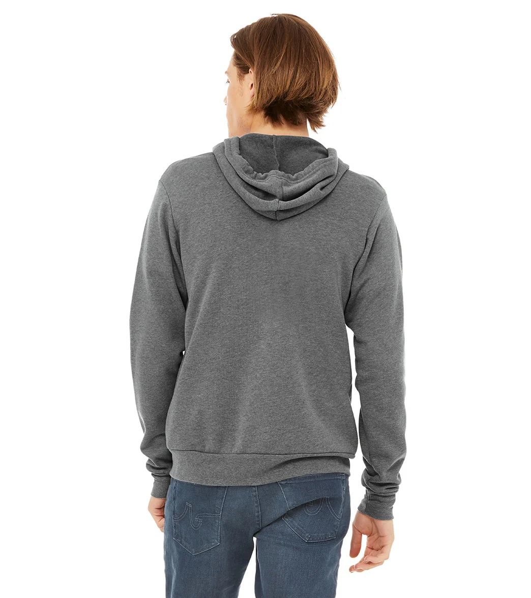 Bella + Canvas Unisex Sponge Fleece Full-Zip Hooded Sweatshirt - Image 25