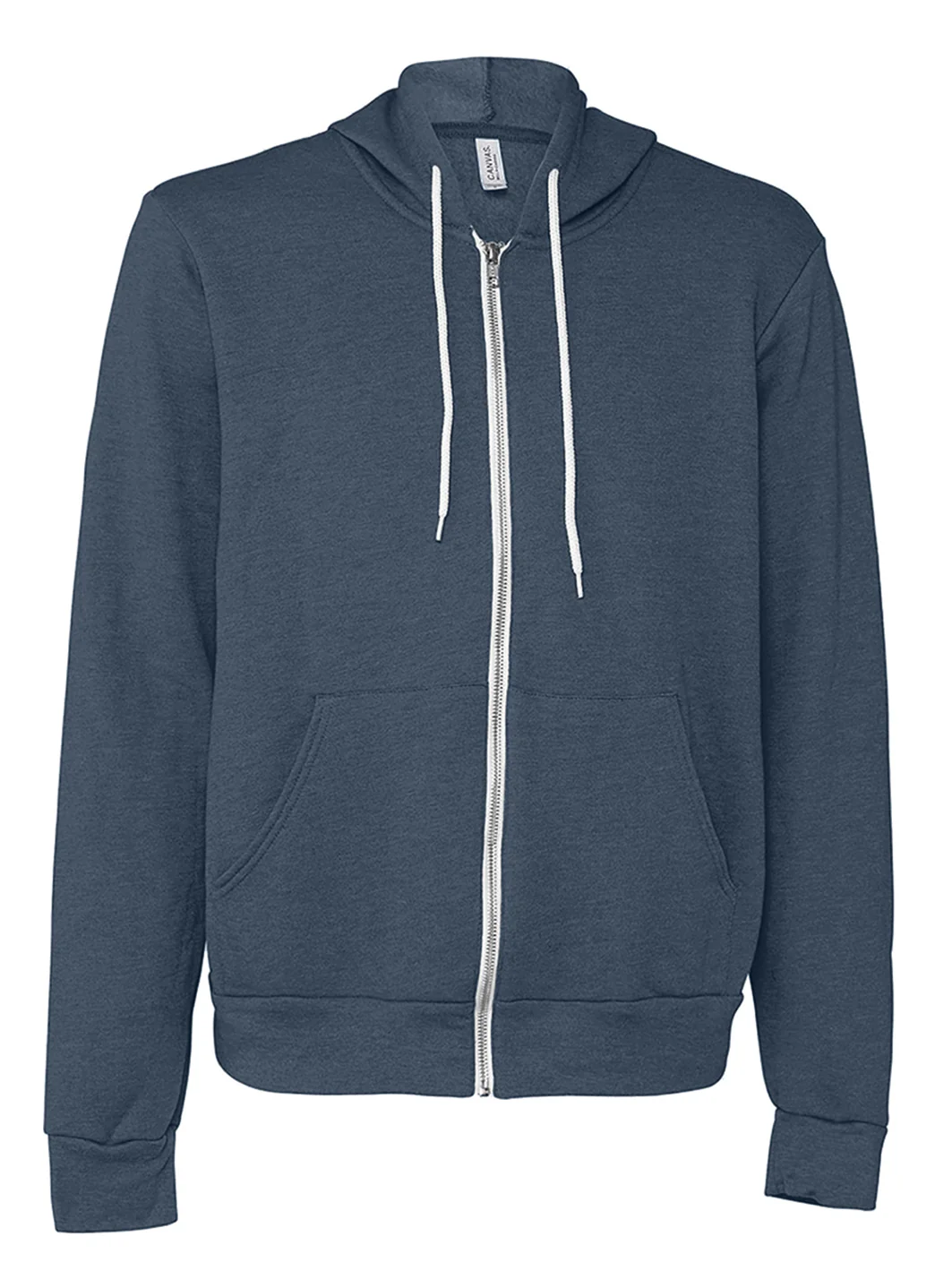 Bella + Canvas Unisex Sponge Fleece Full-Zip Hooded Sweatshirt - Image 37