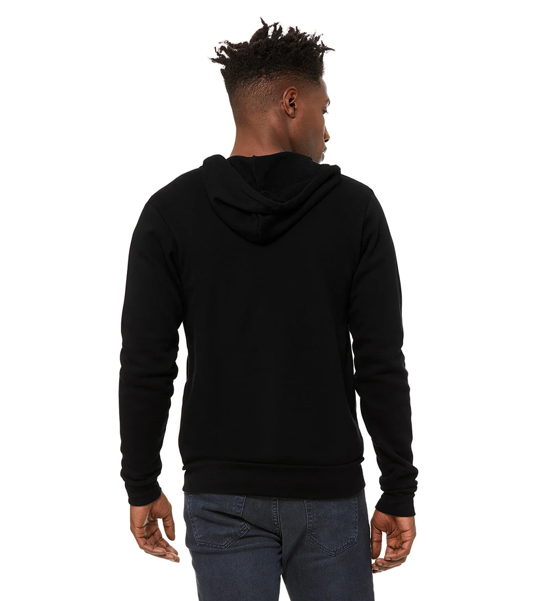 Bella + Canvas Unisex Sponge Fleece Full-Zip Hooded Sweatshirt - Image 70