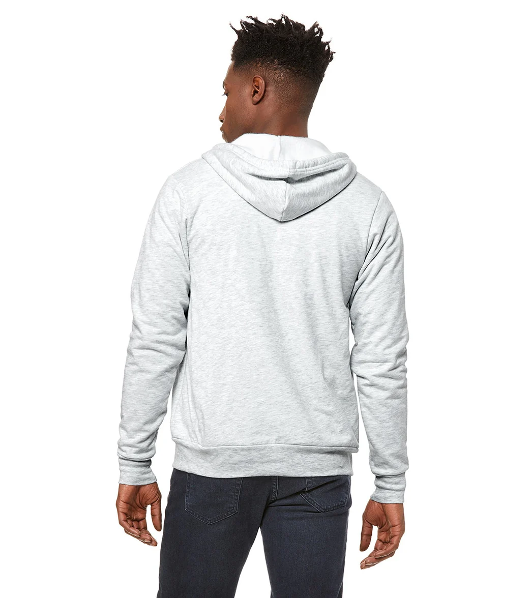 Bella + Canvas Unisex Sponge Fleece Full-Zip Hooded Sweatshirt - Image 87