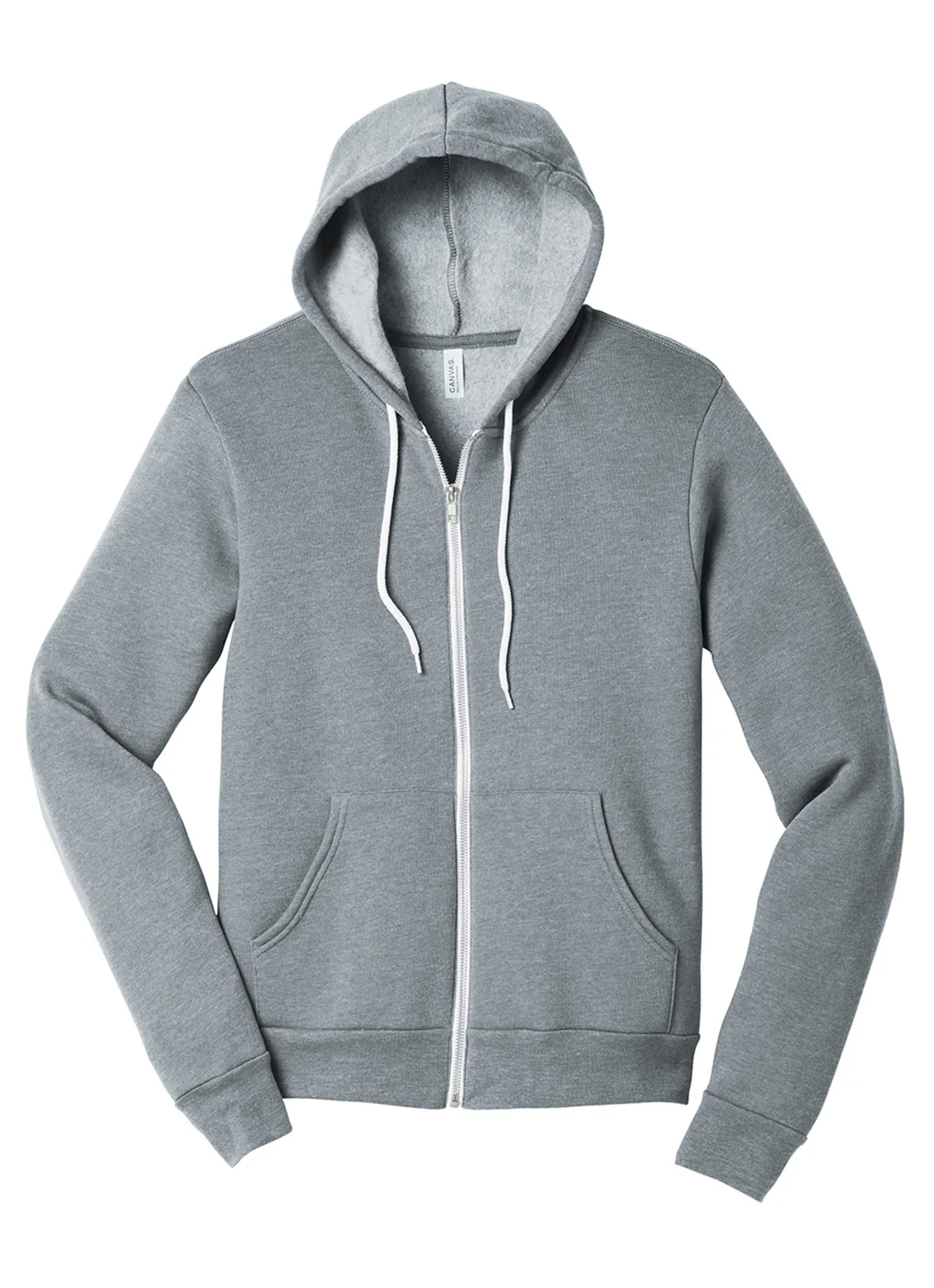 Bella + Canvas Unisex Sponge Fleece Full-Zip Hooded Sweatshirt - Image 99