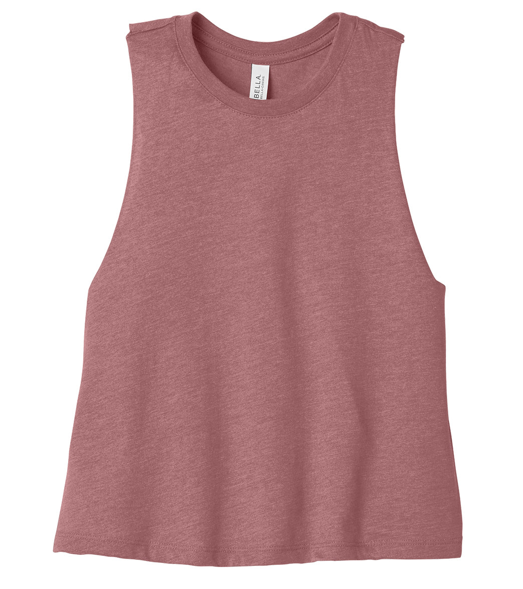 Bella + Canvas Women’s Racerback Cropped Tank - Image 33