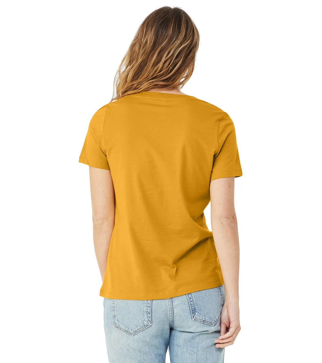 Bella + Canvas Women's Relaxed Jersey V-Neck T-Shirt - Image 81