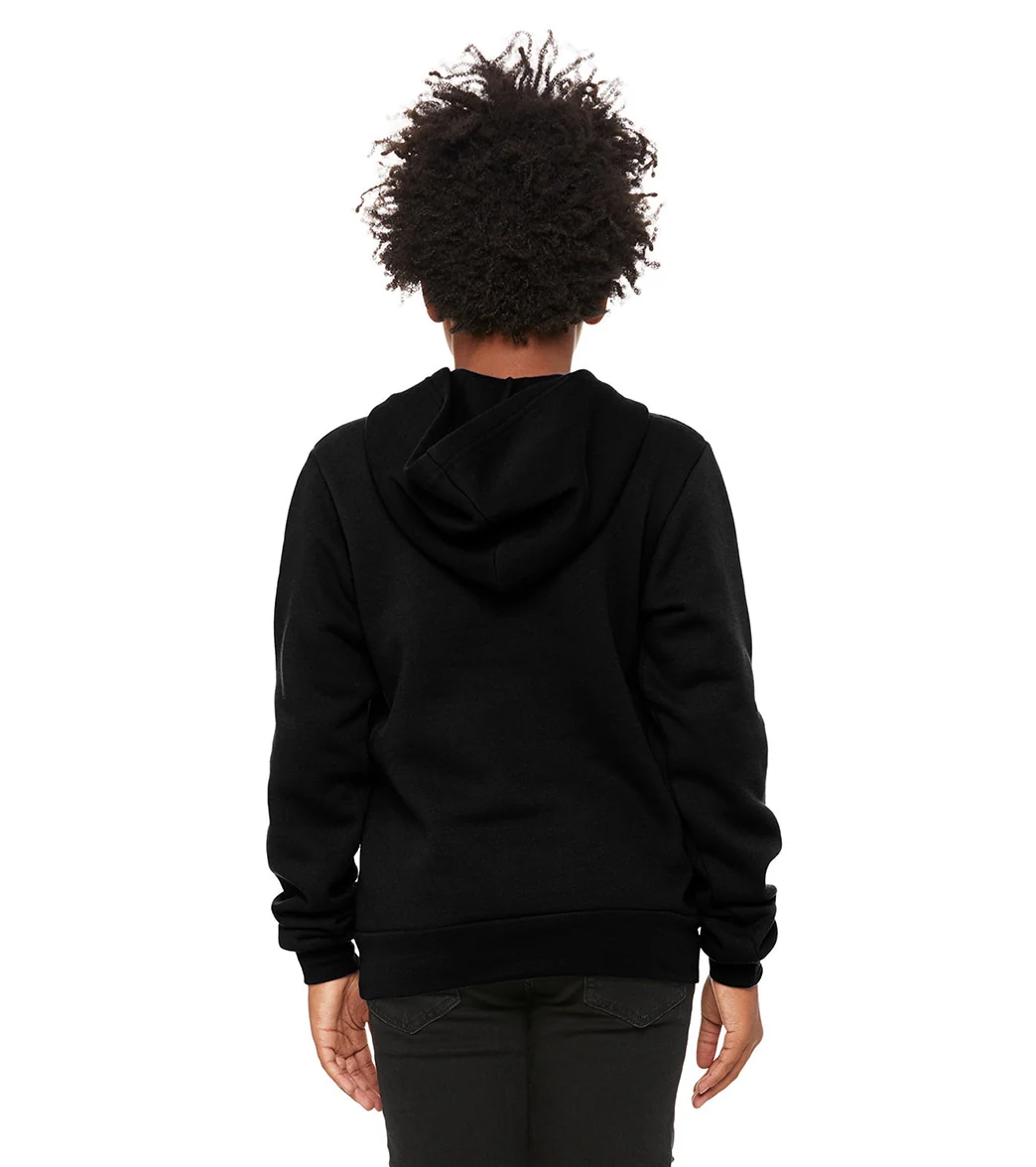 Bella + Canvas Youth Sponge Fleece Pullover Hoodie - Image 32