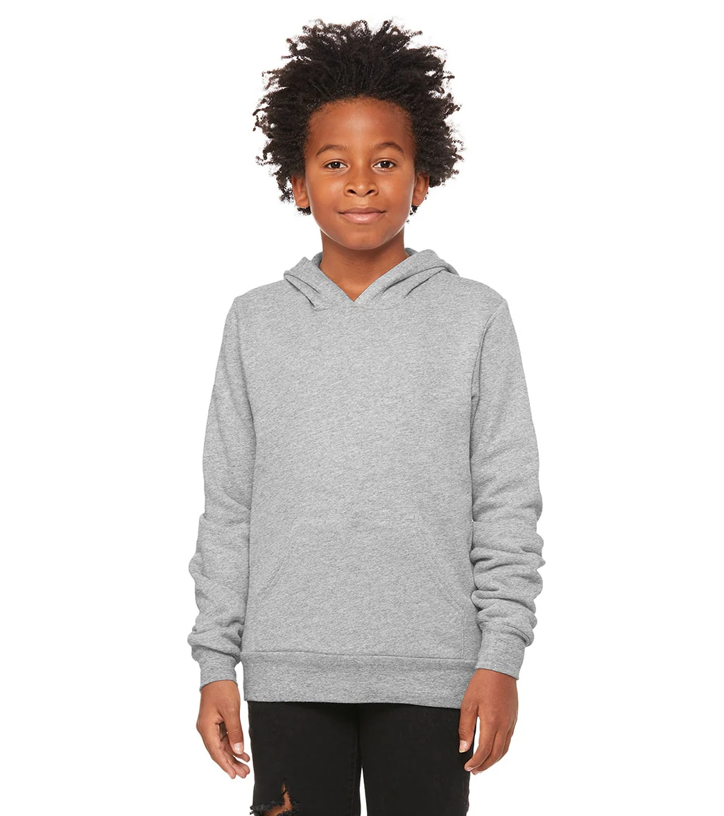 Bella + Canvas Youth Sponge Fleece Pullover Hoodie - Image 5