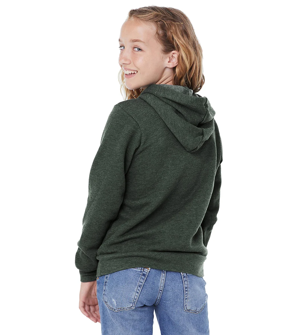 Bella + Canvas Youth Sponge Fleece Pullover Hoodie - Image 64
